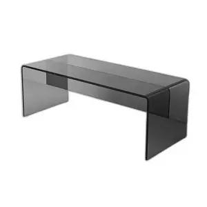 투명 벤치 야외 아크릴 대기의자 공원 스툴 카페