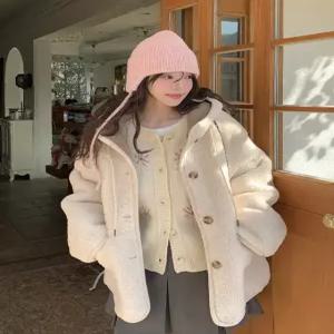 바니 귀도리 울 니트 비니 85723 빅사이즈 여성의류