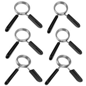 락조 마구리 중량 바벨 클립 헬스 고정 잠금 스프링마구리25/28/30mm 6개