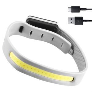 야간 산책 라이딩 러닝 LED 암밴드 생활방수 C타입 충전