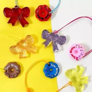 [하프클럽/]숏티대용티조절도넛링 개성만점 편리한 선명한 색상 티고정링