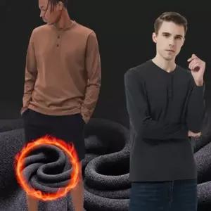 반폴라 티셔츠 차이나 카라 긴팔 티 겨울 이너티 롱슬리브