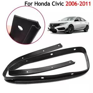 풍절음고무몰딩 소음 진동방지 Honda Civic 자동차 후드 보닛 씰 가스켓 검정색 고무 엔진 스트립 액세서리