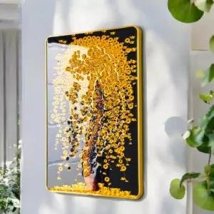 풍수 인테리어 돈나무 개업 축하 선물 거실 황금 그림 액자