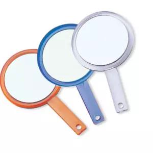 ST-326 양면 확대경 손거울 대(색상랜덤) 원형 손잡이 화장 미용 휴대용