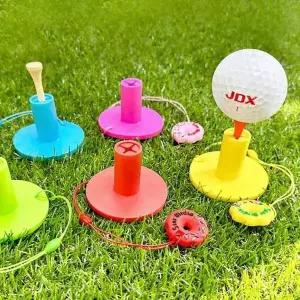 [하프클럽/]볼마커골프티 고무 티꽂이 부드러운 골프티꽂이 4개