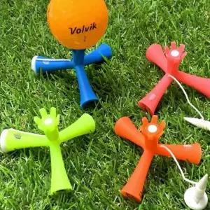 [하프클럽/]선물용삼발이티 우레탄 골프티 마그네틱 4개