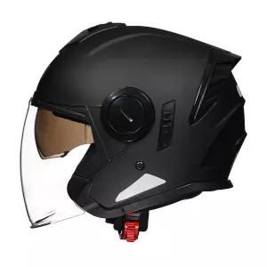 바이크 오토바이 반모헬맷 BYB/RNG 헬멧 스타일리시한 하프 3/4 남여공용 공용 DOT 인증 스쿠터 거리 보호