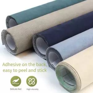 인조가죽시트지 가죽 수선패치 실내 장식품 보석 상자 가구 자동차 인테리어 미터로 얇은 자체 접착 스웨이