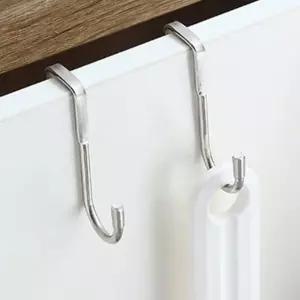 심플 스텐 문고리 후크 싱크대 수납 걸이 소형 (WFKBR4T)