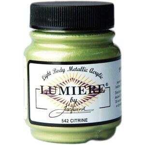 자카드 루미에르 메탈릭 아크릴 페인트 2.25온스-시트린