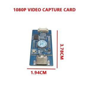 CVBS to USB 캡처 AV 아날로그 신호 S-VIDEO 디지털 TYPE-C 마더보드 모듈 드라이버 프리 1080P