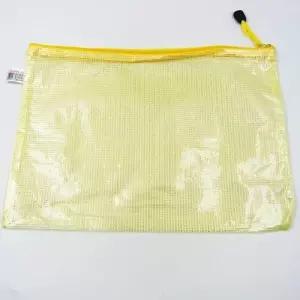 방수지퍼백 투명 지퍼팩메쉬천 여행용파우치 메쉬 WFIPUJG