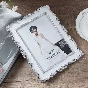 엔틱 로즈 사진액자(5x7) 탁상용 포토액자 (KYR-WB75486)
