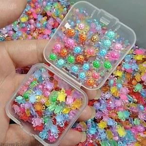 호환 100개 미니 거북이 야광 거북이 피규어 다기능 야광 거북이 미니어처 미니어처 조경용