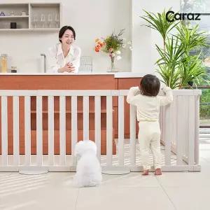 [카라즈]뉴퍼펙트 베이비룸 180x200cm 문세트 안전문 울타리 펜스