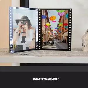 2면 필름모양 액자 쇼케이스 프레임 액자 액자 (KYR-W8E3E00)