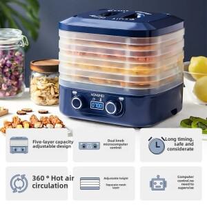 제어장치 가정용 식품 탈수기 과일 야채 건조기 기계 과일 보존 장비 영양 보충제 생산 라인