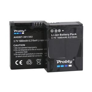GoPro HERO3+ 및 AHDBT-201 1680mAh 배터리