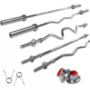 이지바 헬스장 이두 덤벨 삼두 운동용 대곡봉 바벨거치대 바벨봉 컬바 웨이트