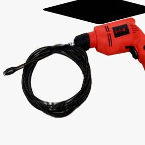 하수구뚫음기계 소변기 셀프 2200W 스프링 뚫음기계 막힌변기 세트 17 상가 5m 전동