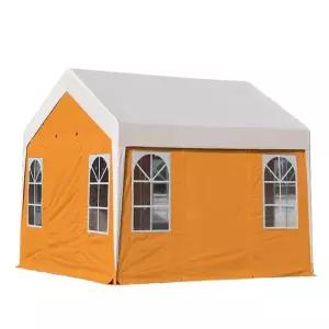 야외용 포장마차 창문 어닝 화이트 캐노피 천막 그늘막 쉘터