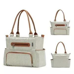 [하프클럽/]엄마백팩 모던 숄더백 데일리 기저귀가방 백팩 유모차백 6피스