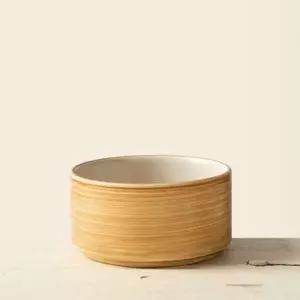 이천도자기 OF23YT82 우디 도자기 일자 공기 10.5cm