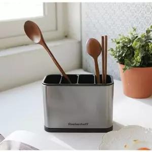 물빠짐 CM49FU79 스텐 스타일 사각 수저통 1P 고품질 숟가락 정