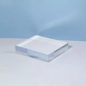 [하프클럽/]투명 아크릴 블록 장식용 큐브 직사각형 소품 보관함 데코큐브