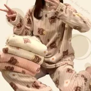 여자 파자마 겨울 곰돌이 극세사 수면 잠옷 공주 귀여운잠옷 [PP29]