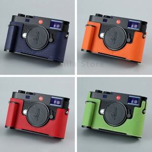 세공  카메라 가죽 소 가방 leica M11 핸들 그립 보호 슬리브 Arca-Swiss RRS base 용 전신 박스 케이스