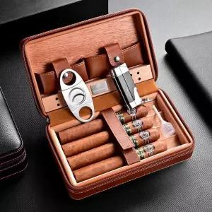 시가 담배 가위 휴대용 컷팅기 파우치 절단기 보관함