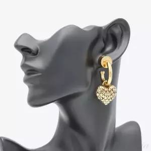 [코치]퀼트 시그니처 하트 여성 귀걸이 150443455