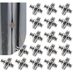 18쌍 커튼 자석 닫힘, 실내 야외 커튼용 마그네틱 클립으로 빛이 새는 것을 방지하고 강력한 무게의 자석은 페르골라 파티오 가제보 카바나를 위해 사용됩니다