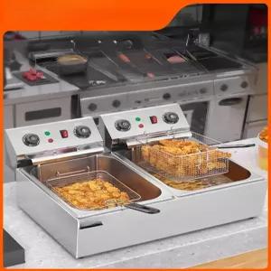 식당 업소용 전기 튀김기 치킨 감자 핫도그 튀김기계
