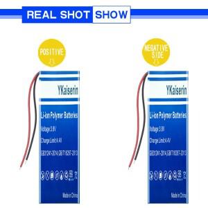 YKaiserin 교체용 배터리 321036 Plantronics Marque 2 M165 헤드셋용 150mAh 라인