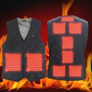 듀얼 겨울 방한 발열조끼 보온 핫팩 남녀공용 등산 낚시 골프장 스키장 캠