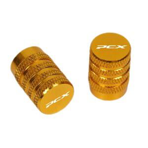 PCX125 PCX150 PCX 125 150 액세서리용 오토바이 타이어 밸브 에어 포트 스템 커버 캡 플러그 2개