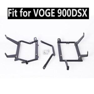 VOGE 900DSX 배기 파이프 노출 디자인 내구성 장착 브래킷 용 스테인레스 스틸 및 탄소강 오토바이 사이드 박스