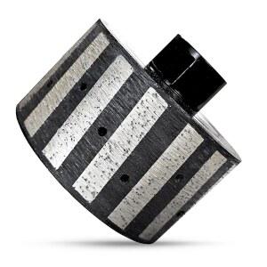 [미국배송] 대리석 화강암 석재 싱크 홀을 연마하기 위한 5/8-11 나사산으로 채워진 UF-샤프 3인치 다이아몬드 드럼 휠 레진(3인치-30 그릿)