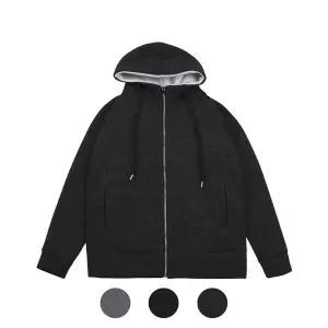 [하프클럽/]부드럽고 따뜻한 기모안감 밍크 후드집업 점퍼 HIT-JUK-Q014