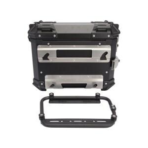 4PC 사이드 박스 그루브 오토바이 알루미늄 합금 설치를위한 스테인레스 스틸 이동식 빠른 분리형