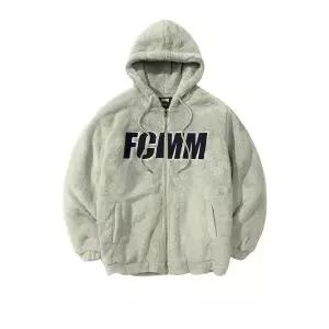 에프씨엠엠빅로고 보아 플리스 점퍼 - 그레이 370029