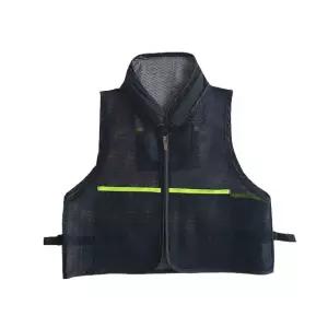 여름철 야외 근무자를 위한 바람 나오는 냉풍 조끼