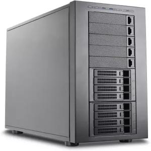 로즈윌 토르 NAS Pro - 풀 타워 워크스테이션 케이스 서버 섀시 최대 8개의 3.5인치 핫 스왑 /2.5인치 SATA