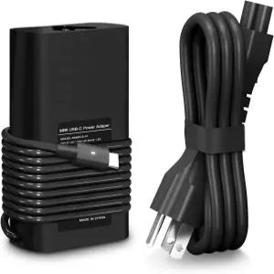 LHYSFIY 90W 65W USB C 노트북 충전기 DELL Latitude 5420 5520 5320 7420 5430 7390 7400 XPS 13 크롬북