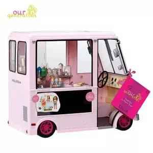 [하프클럽/]오지돌스 핑크 공주인형 트럭 아이스크림