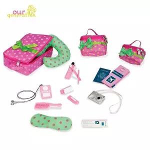 [하프클럽/]오지돌스 세트 인형 여행가방 공주인형