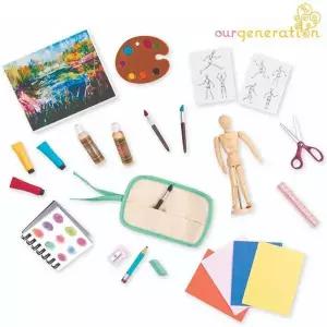 [하프클럽/]오지돌스 미술시간세트 공주인형 인형